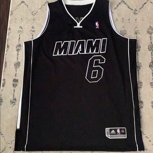 LeBron James Heat blackout Jersey